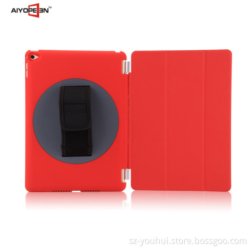 360 degree Hand Rotation Rubber Hard handheld Case For Apple Air2